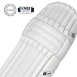 Masuri t line batting pads with knee wing