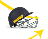 airflow cooling system on the masuri c line steel junior cricket helmet